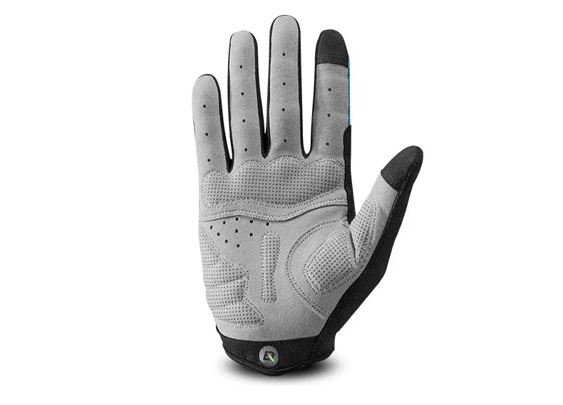 ROCKBROS Fahrradhandschuhe Schwammpolster Lange Finger Motorradhandschuhe für Fahrrad Mountainbike Handschuhe Touchscreen MTB Handschuhe