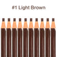 10pcs Eyebrow Pencil Women Makeup Tint Waterproof Hensi Cheap Pencil Black Brown Available Natural Beauty Cosmetics Wholesale