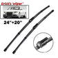 Erick's Wiper LHD Front Wiper Blades For Audi A4 B8 B9 Allroad 2008 - 2023 Windshield Windscreen Window Car Rain Brushes 24"+20"