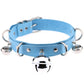 Big Bell Choker Collar For Women Girls Necklace  Metal Leather Chocker Goth Anime Cosplay Jewelry Accessories