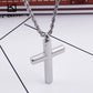 Kalen Mode Kreuz Halsketten Für Männer Hochglanzpoliert 50cm Edelstahl Kreuz Schmuck Halskette Männlich Günstiger Schmuck