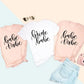 Sugarbaby Junggesellinnenabschied Shirts Brautparty T-Shirt Hochzeitsfeier Shirt Braut Mädchen Lustiges Top Hochwertiges Freizeit-T-Shirt