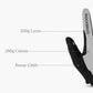 ROCKBROS Fahrradhandschuhe Schwammpolster Lange Finger Motorradhandschuhe für Fahrrad Mountainbike Handschuhe Touchscreen MTB Handschuhe