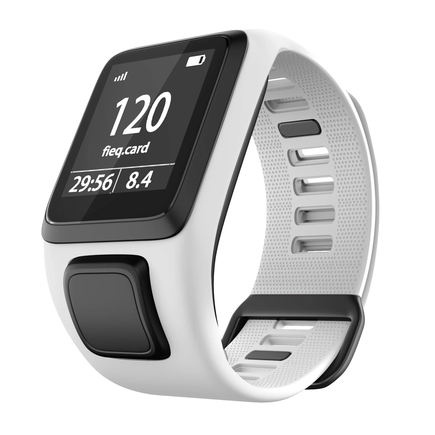 ANBEST Silikonarmband für TomTom Runner 2/3 Spark/3 Armband Sportuhr für TomTom Uhrenarmband Hochwertiges Uhrenarmband
