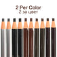 10pcs Eyebrow Pencil Women Makeup Tint Waterproof Hensi Cheap Pencil Black Brown Available Natural Beauty Cosmetics Wholesale