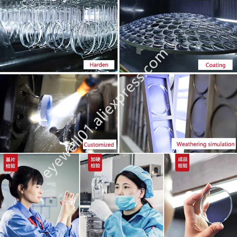 BCLEAR 1.56 Asphärische Korrektionsgläser HMC UV TCM Optische Linse Dioptrien Myopie Lesebrille Presbyopie Astigmatismus Brillengläser