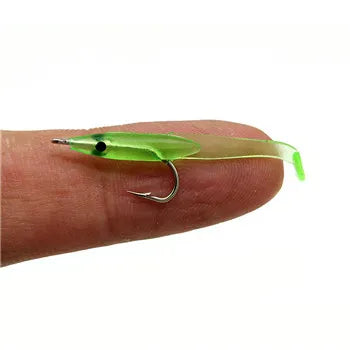 SUNMILE 30pcs 0.3g 35mm Eel Soft Fishing Lure Pesca Peche Tackle Wobblers Fish Lures Carp Leurre Souple Soft baits