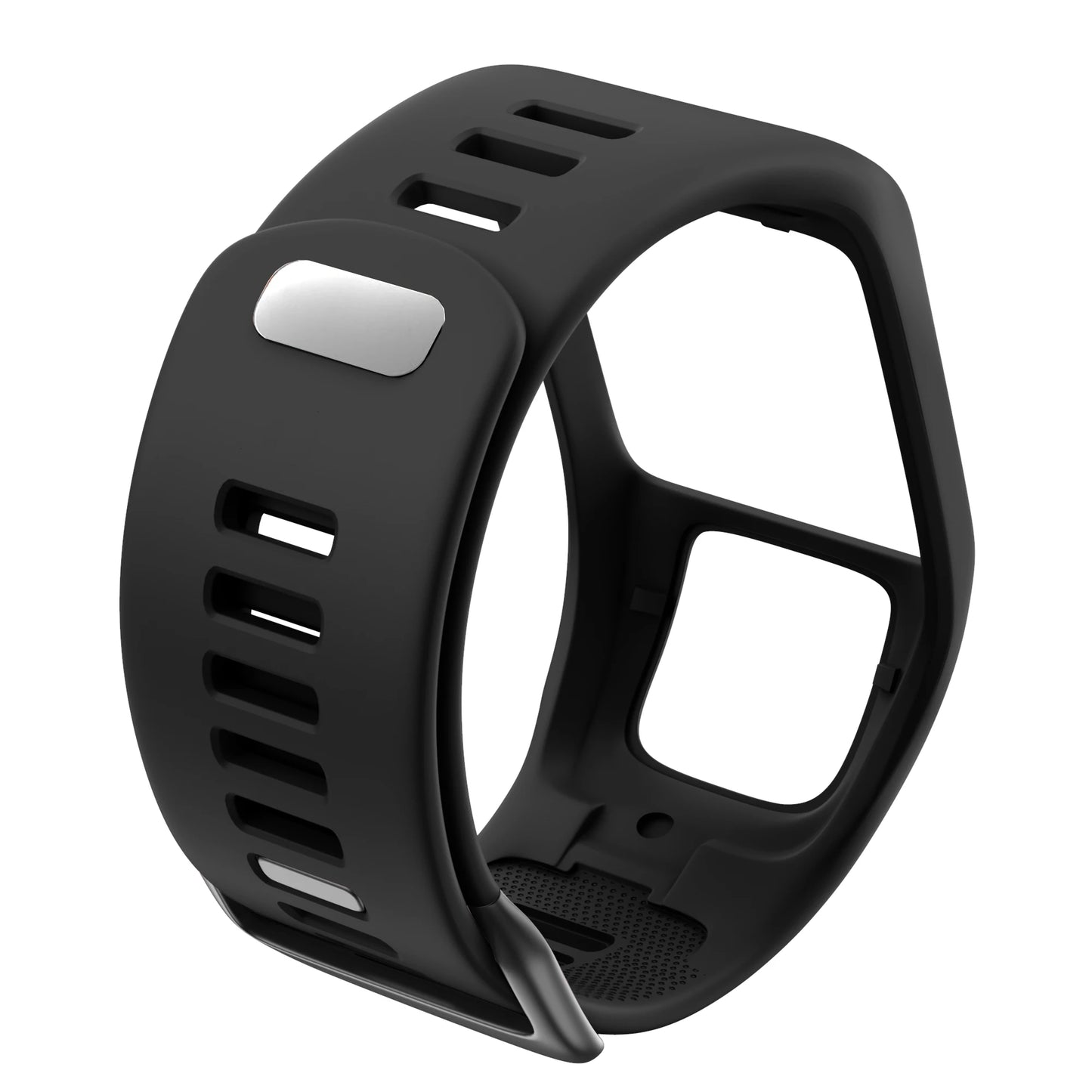 ANBEST Silikonarmband für TomTom Runner 2/3 Spark/3 Armband Sportuhr für TomTom Uhrenarmband Hochwertiges Uhrenarmband