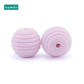 Bopoobo 10 Stück Silikonperlen Baby-Beißring Runde Spiralperlen Lebensmittelqualität 15mm DIY Gewindebohrung BPA-freie Perlen Baby-Beißringe