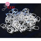 100 Stücke/Charge 925 Sterling Silber Haken Ohrdraht Ohrringe Zubehör DIY Ohrring Schneller Versand