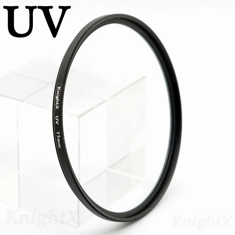 KnightX CPL Polfilter ND UV 49 52MM 55MM 58MM 67MM Kameraobjektivfilter für Canon EOS Sony Nikon 400D DSLR D5100 700D D5300 1300D
