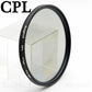 KnightX CPL Polfilter ND UV 49 52MM 55MM 58MM 67MM Kameraobjektivfilter für Canon EOS Sony Nikon 400D DSLR D5100 700D D5300 1300D