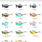 AORON Polarisierte Herren-Sonnenbrille für Autofahrer, Aluminium-Magnesium-Rahmen, Sport-Sonnenbrille, Fahrer-Retro-Brille, UV400, Blendschutz