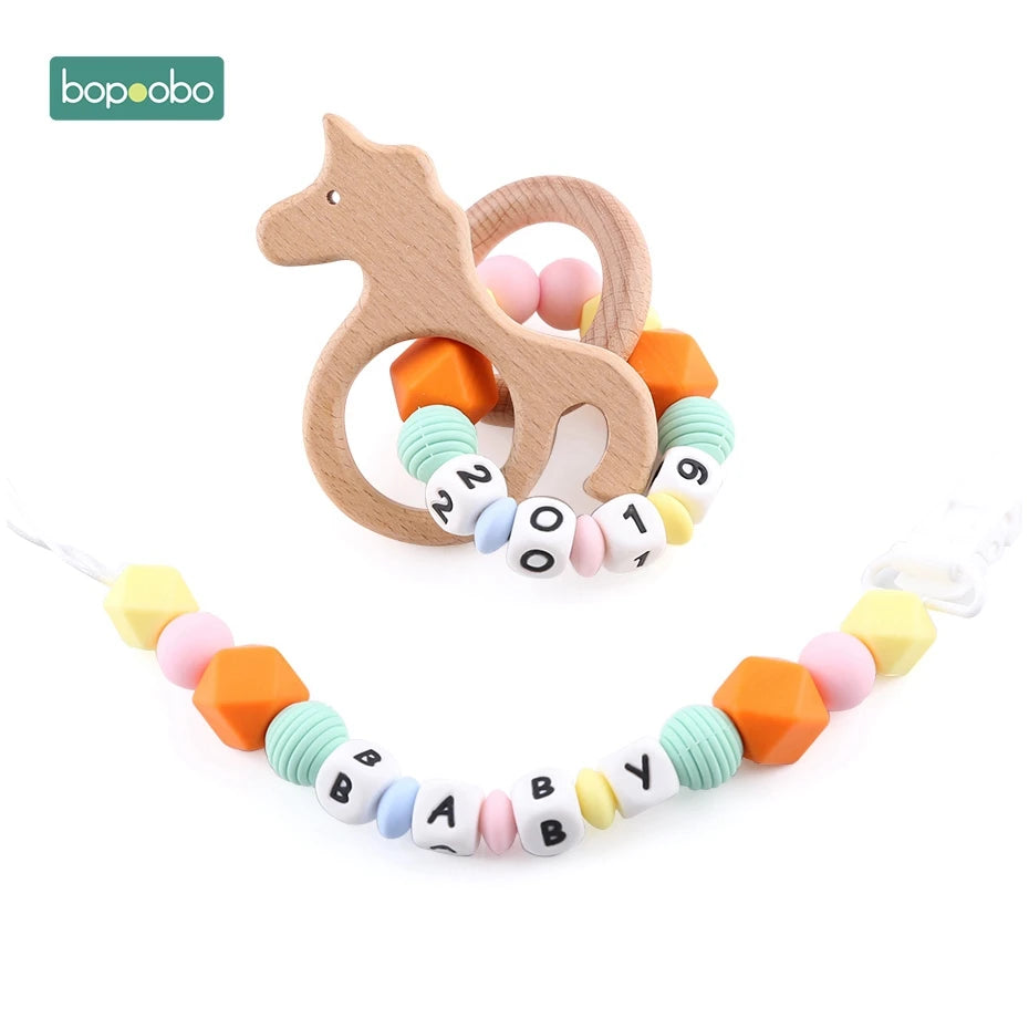 Bopoobo 10 Stück Silikonperlen Baby-Beißring Runde Spiralperlen Lebensmittelqualität 15mm DIY Gewindebohrung BPA-freie Perlen Baby-Beißringe