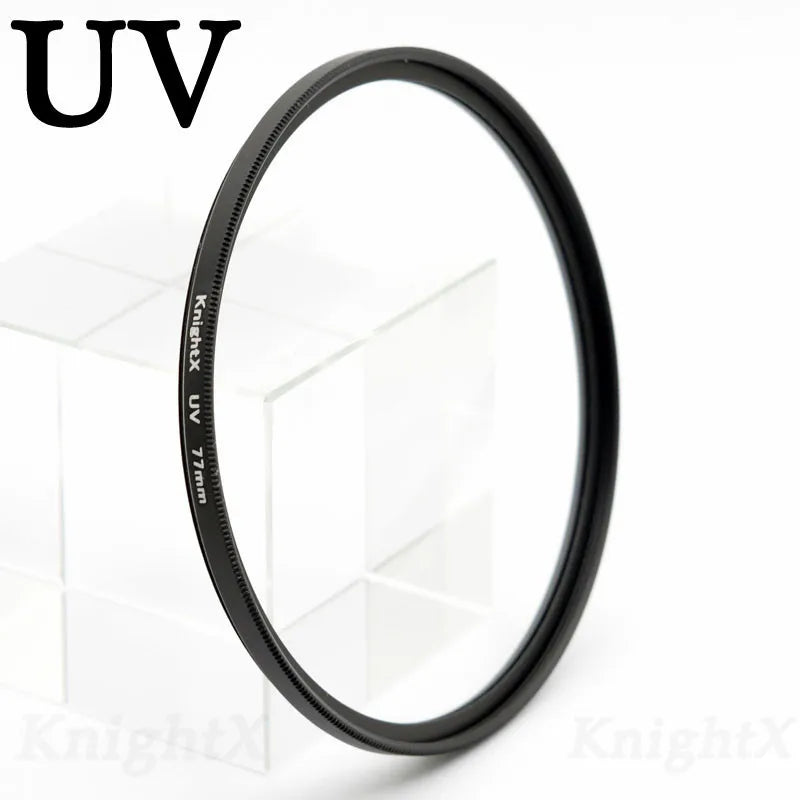 KnightX CPL Polfilter ND UV 49 52MM 55MM 58MM 67MM Kameraobjektivfilter für Canon EOS Sony Nikon 400D DSLR D5100 700D D5300 1300D
