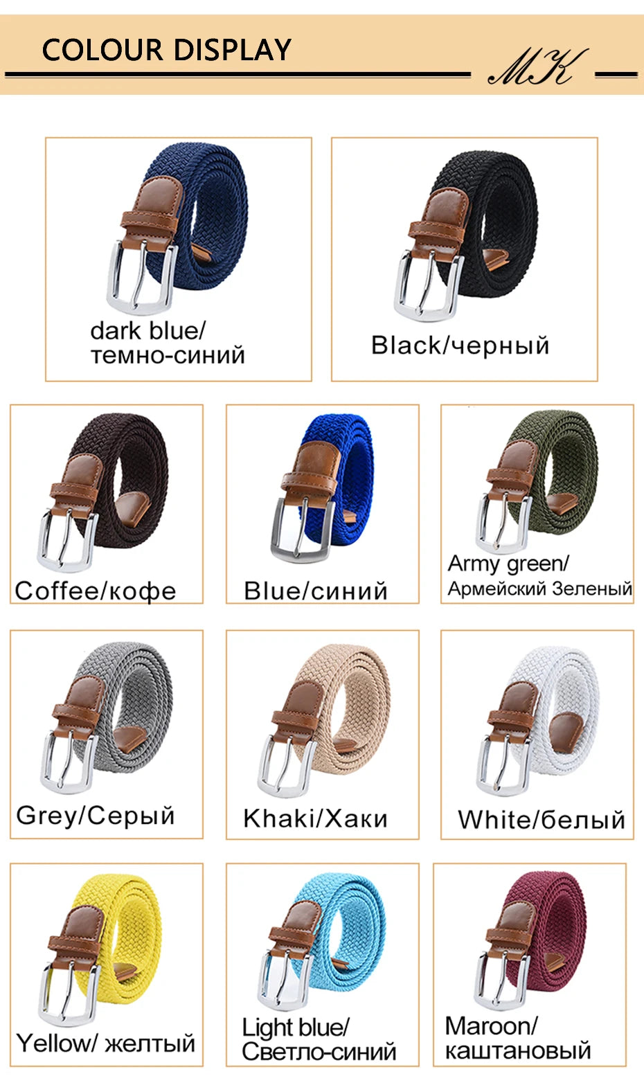 MaiKun Herren Gürtel für Männer Gürtel Metallschnalle Elastischer Herren Gürtel Militärtaktischer Gürtel