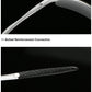 AORON Polarisierte Herren-Sonnenbrille für Autofahrer, Aluminium-Magnesium-Rahmen, Sport-Sonnenbrille, Fahrer-Retro-Brille, UV400, Blendschutz