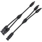 ACOPWER 1 Pair Solar Panel PV T/Y Connectors