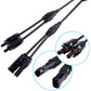 ACOPWER 1 Pair Solar Panel PV T/Y Connectors