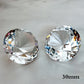 30mm Klarer Kristall Diamantform Briefbeschwerer Edelstein Display Hochzeit Weihnachtsgeschenk Ornament