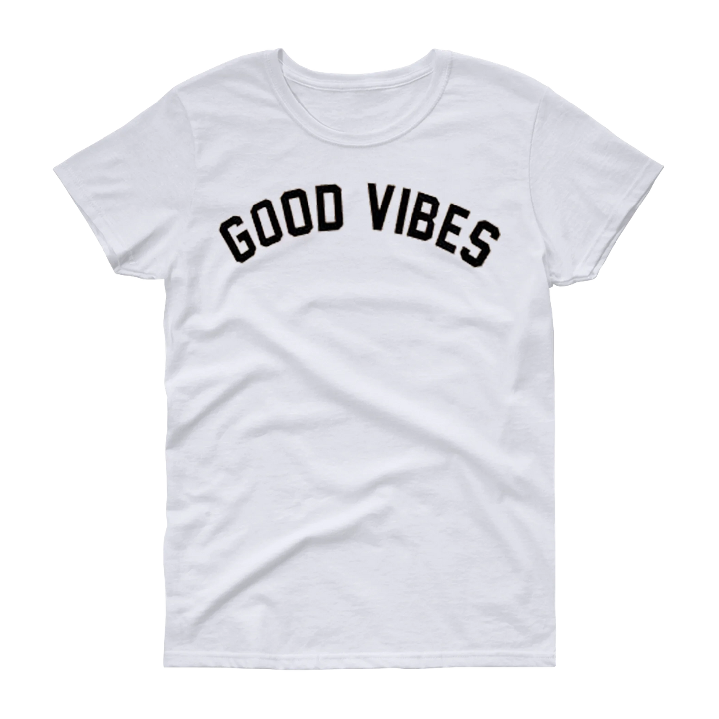 TD for Good Vibes Stylisches Fitness-T-Shirt Schweres 220g Atmungsaktives Besticktes Oversize mit Solid Pattern 220g Stoffgewicht