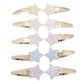 10 Stück/Los Kleine Mädchen-Haarspangen Glitzernde Herzchen Geburtstagsgeschenk Baby Mädchen Haar-Accessoires Kinder Haarspange für Kinder
