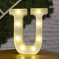 Letter Alphabet LED Lights Luminous Number Lamp Decor Battery Night Light for Home Wedding Birthday Christmas Party Decoration