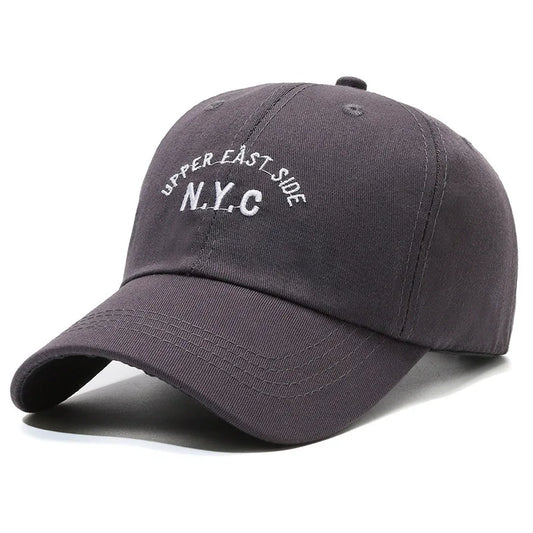 Großhandel Kostenloses individuelles Logo Unisex Denim Hochwertige Dad-Mütze mit gesticktem Logo Baseballkappe für Eltern Strand Klassischer Sport