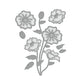 Remembrance Flower Metal Cutting Dies Stencil Scrapbooking Embossing Cards DIY Christmas Navidad Die Cuts for Card Making