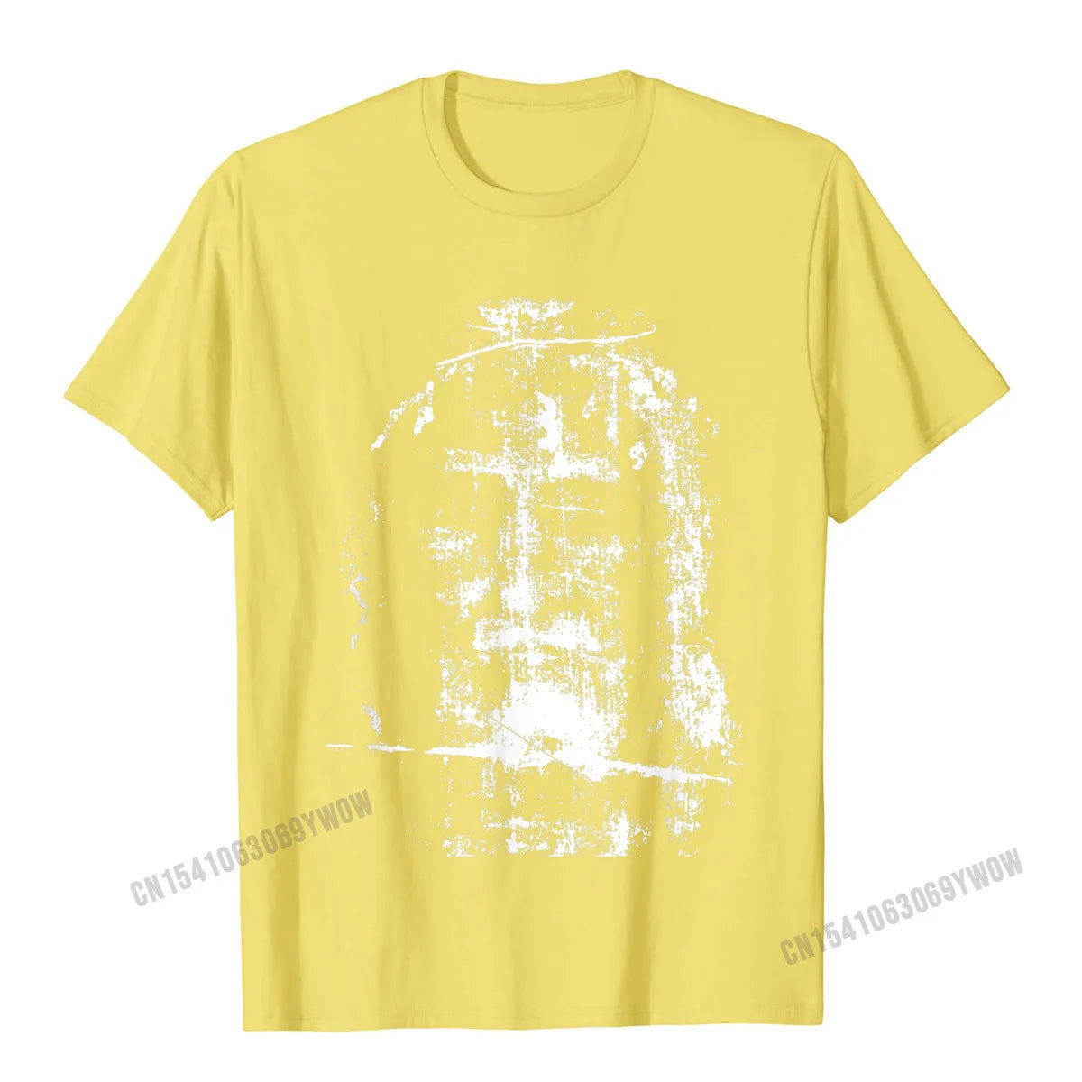 Grabtuch Von Turin Jesus Christus Gesicht T-Shirt Hemden Herren Freizeit T-Shirts Für Männer Lustige Baumwolle Custom T-Shirts