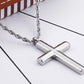 Kalen Mode Kreuz Halsketten Für Männer Hochglanzpoliert 50cm Edelstahl Kreuz Schmuck Halskette Männlich Günstiger Schmuck