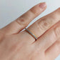 Delicate Thin Microscope Finger Dainty Rings For Women Female Promise Engagement Women's Ring Silver Color Zircon Jewelry R638
