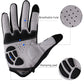 ROCKBROS Fahrradhandschuhe Schwammpolster Lange Finger Motorradhandschuhe für Fahrrad Mountainbike Handschuhe Touchscreen MTB Handschuhe