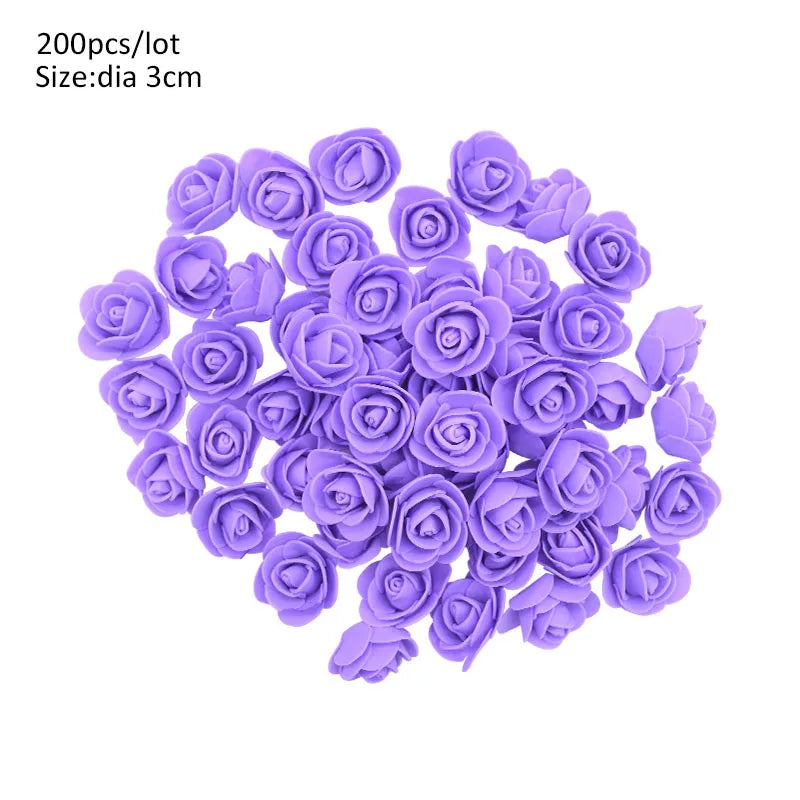 Polystyrene Styrofoam Foam Ball Rose Bear White Heart Craft For DIY Home Party Decoration Wedding Birthday Christmas Party Gift
