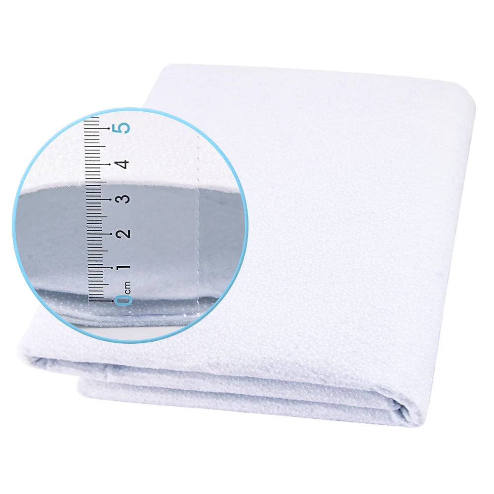 180/200/280/300/320/370/400 g/m² einseitig klebendes Wattevlies aus Baumwolle, cremefarbenes Zwischenfutter, perfekt für Handtaschen, Bastelarbeiten, DIY-Stoffe