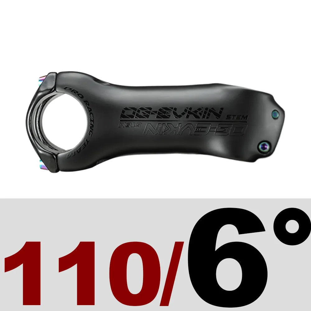 OG-EVKIN BS-004 T1000 Carbon MTB Bicycle Stem 6/17 Degree 31.8MM Carbon Road Bike Stem Positive and Negative Cycling Power Parts