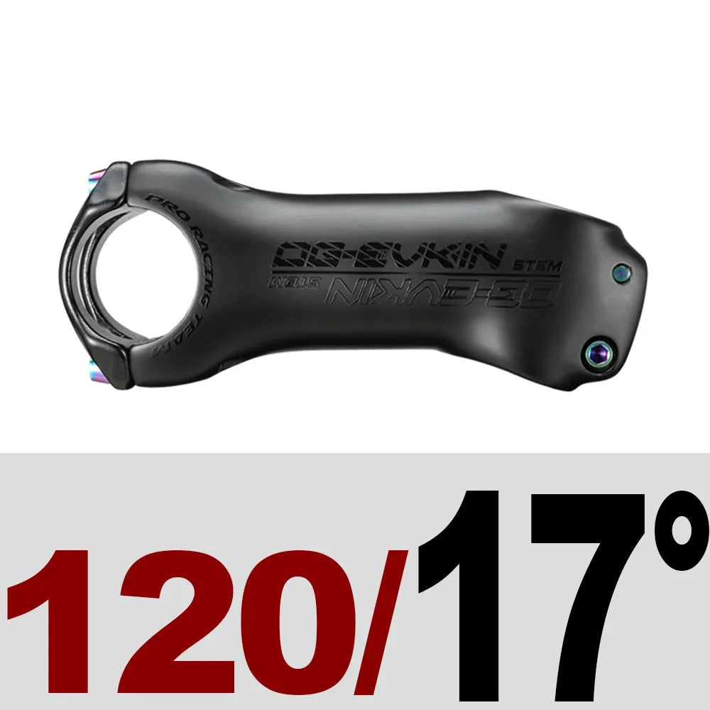 OG-EVKIN BS-004 T1000 Carbon MTB Bicycle Stem 6/17 Degree 31.8MM Carbon Road Bike Stem Positive and Negative Cycling Power Parts