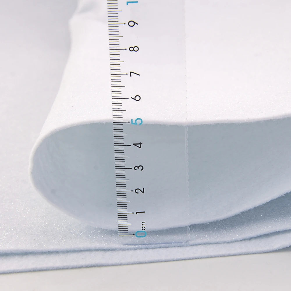 180/200/280/300/320/370/400 g/m² einseitig klebendes Wattevlies aus Baumwolle, cremefarbenes Zwischenfutter, perfekt für Handtaschen, Bastelarbeiten, DIY-Stoffe