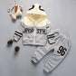Neuer Frühling Herbst Baby Freizeit Trainingsanzug Kinder Jungen Mädchen Hoodies Hosen 2tlg/Sets Kinder Baumwollkleidung Säugling Mode Sportbekleidung