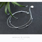 Modian Fashion einfache Perlenketten-Armbänder für Frauen, 100% 925 Sterling Silber, klassisches Charm-Armband, S925 Silberschmuck