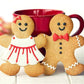 2 Stück Lebkuchen-Ausstechformen Edelstahl Keks-Ausstechform Weihnachten Kuchen Fondant Gebäck-Ausstechform Weihnachts-Küchenbackwerkzeuge