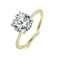 2023 Klassischer Luxus Echter massiver 925 Sterling Silber Ring 3 Karat 10 Herzen Pfeile Zirkon Hochzeitsschmuck Ringe Verlobung Für Frauen