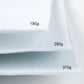 180/200/280/300/320/370/400 g/m² einseitig klebendes Wattevlies aus Baumwolle, cremefarbenes Zwischenfutter, perfekt für Handtaschen, Bastelarbeiten, DIY-Stoffe