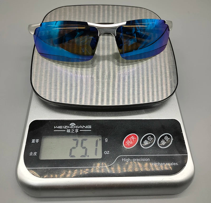 AORON Polarisierte Herren-Sonnenbrille für Autofahrer, Aluminium-Magnesium-Rahmen, Sport-Sonnenbrille, Fahrer-Retro-Brille, UV400, Blendschutz