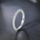 Delicate Thin Microscope Finger Dainty Rings For Women Female Promise Engagement Women's Ring Silver Color Zircon Jewelry R638