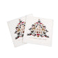 20pcs Christmas Paper Napkins Santa Claus Snowman Merry Christmas Decorations for Home New Year Disposable Tableware Supplies