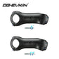 OG-EVKIN BS-004 T1000 Carbon MTB Bicycle Stem 6/17 Degree 31.8MM Carbon Road Bike Stem Positive and Negative Cycling Power Parts