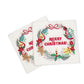20pcs Christmas Paper Napkins Santa Claus Snowman Merry Christmas Decorations for Home New Year Disposable Tableware Supplies