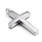 Kalen Mode Kreuz Halsketten Für Männer Hochglanzpoliert 50cm Edelstahl Kreuz Schmuck Halskette Männlich Günstiger Schmuck