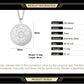 Dawapara 7 Archangels Sigil Necklaces Pentacle Magical Amulet Michaelmas Lucky Protection Supernatural Talisman Necklace